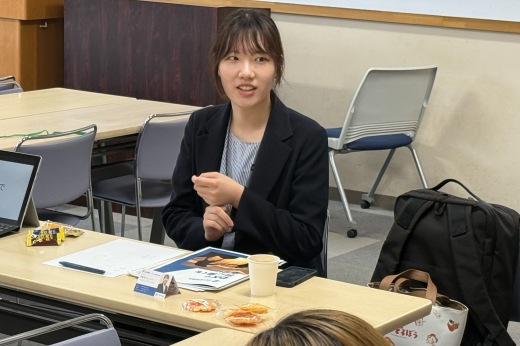 入社2年目の久保さん。学生に近い目線で語ってくれました