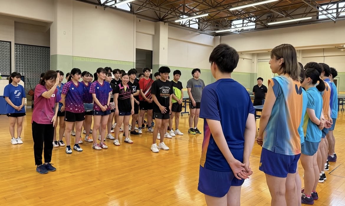 東京2025デフリンピック卓球日本代表との合同合宿を開催