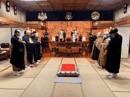 令和七年度臘八摂心並びに成道会が開催されました