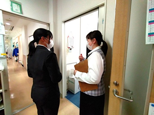 地域医療連携室での説明