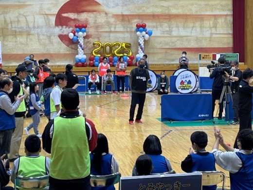 ボッチャの試合風景