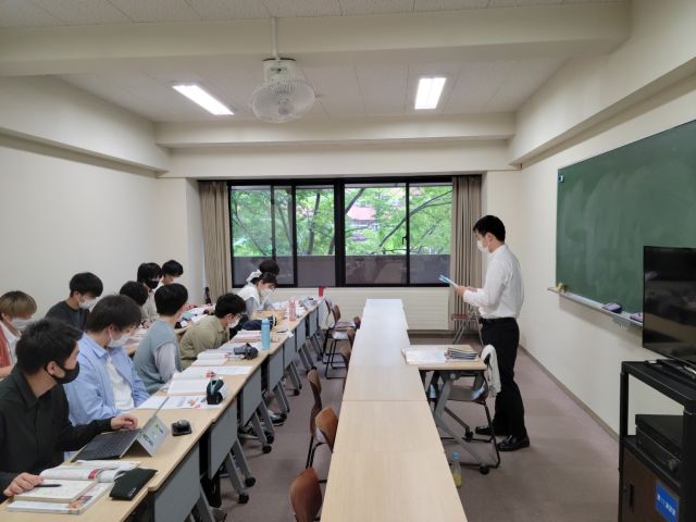 「50分模擬授業」中のゼミの様子