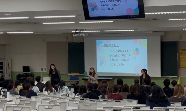 河合ゼミ「風船ペープサート」