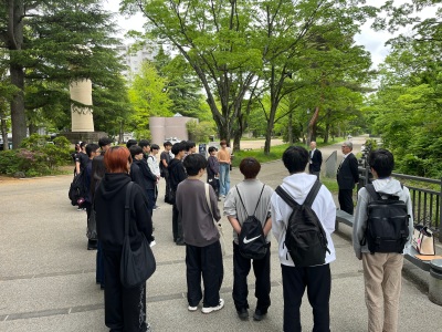 西公園と仙台都心の魅力を伝えるガリバーマップづくり