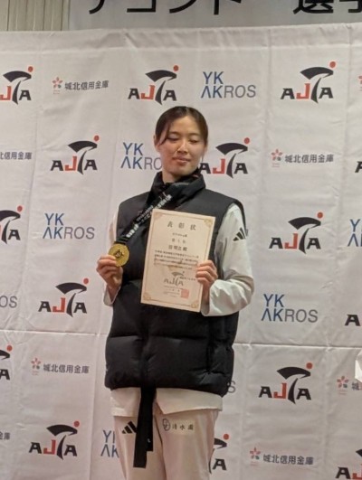 【速報】田 明立選手が優勝!岡崎陽向選手が第3位/全日本テコンドー選手権