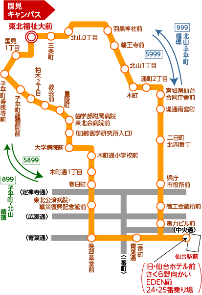 バス路線図