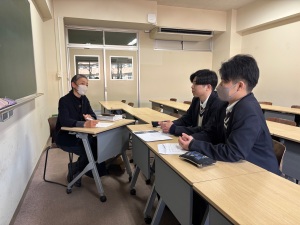 仙台城南高等学校「探究Ⅰ」のインタビュー調査を受け入れました