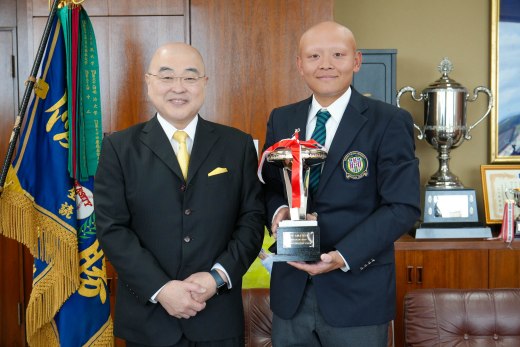 【学長挨拶】古瀬幸一朗さんがローアマ／日本オープンゴルフ選手権（続報）