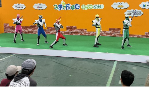 「子育て応援団すこやか2025」にて防災レンジャーショーを行いました！