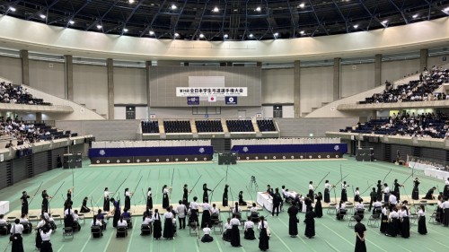 第74回全日本学生弓道選手権大会に出場