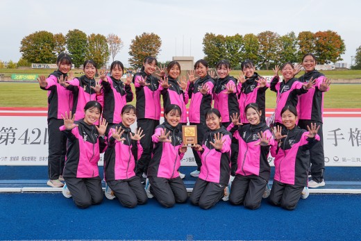 本学女子駅伝チーム躍進の５位入賞 ２年連続でシード権獲得～杜の都駅伝～