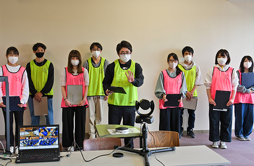 令和3年度「まつしま防災学」をオンラインで実施