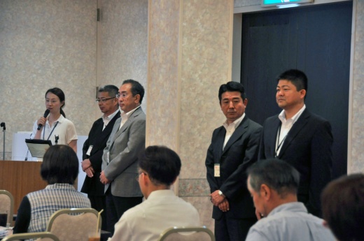 参加したキャリアセンターと 教務部のスタッフ（新潟会場）