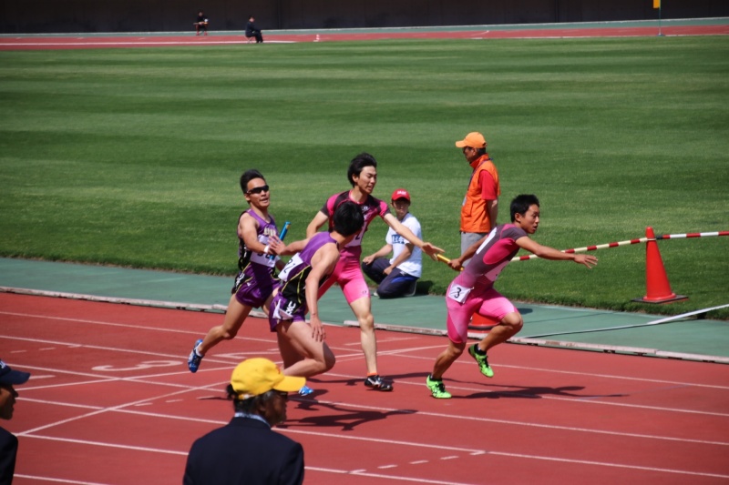 男子4×400mR