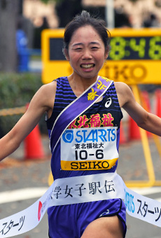 過去最高9位の躍進/杜の都駅伝