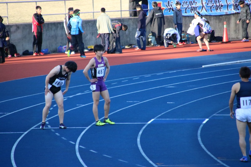 男子4×100mR 葛西選手