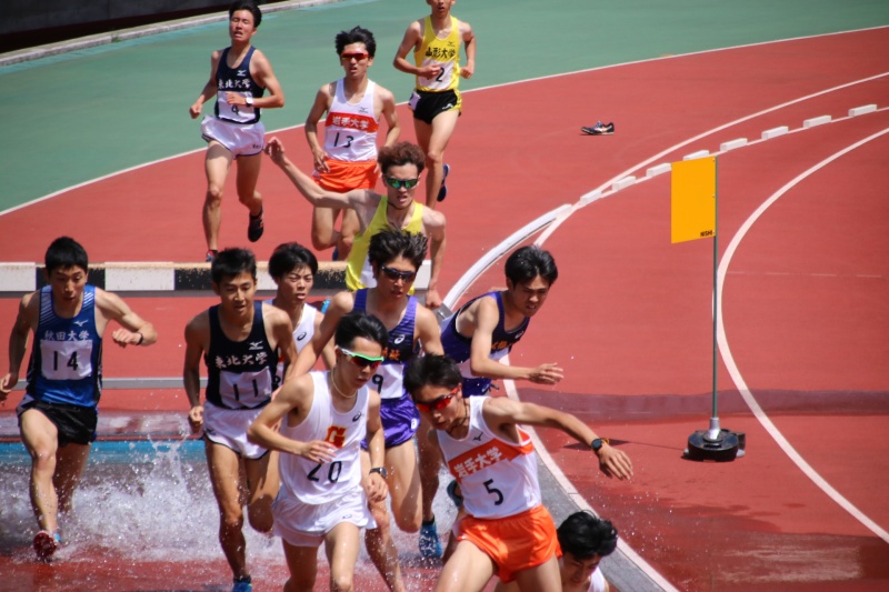 男子3000mSC決勝 古山選手と中村選手