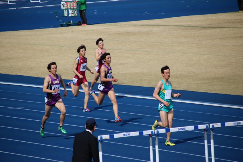 男子400mH