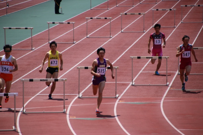 男子400MH