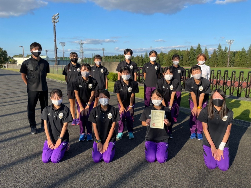 15連覇を達成した陸上競技部女子駅伝チーム