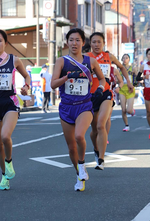 1区  小松莉菜選手