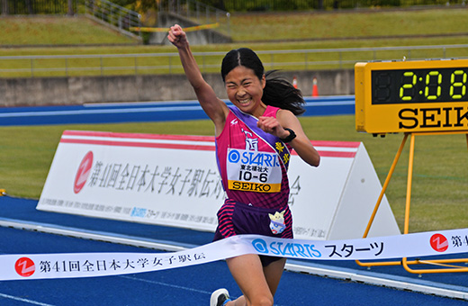過去最高8位で東北勢初のシード権獲得／杜の都駅伝