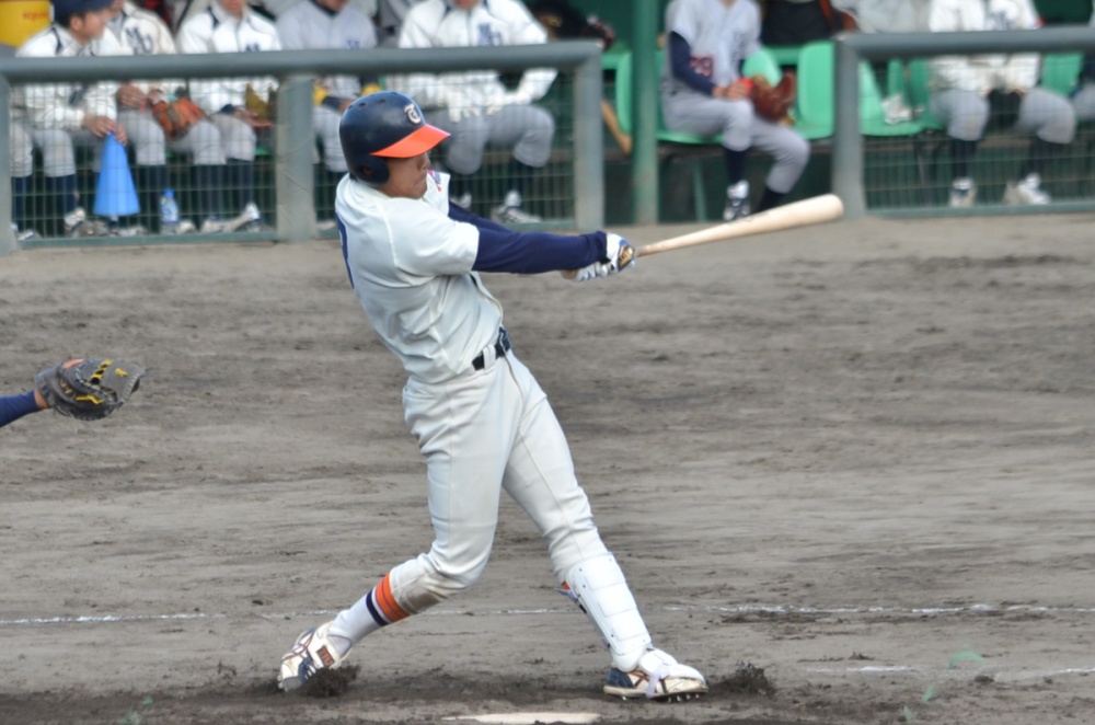 宮城教育大学2回戦、3安打4打点と活躍した笠井