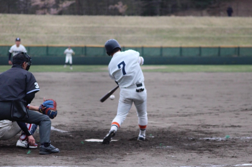 東北工業大学戦2試合で、5安打3打点3盗塁の活躍をみせた大西