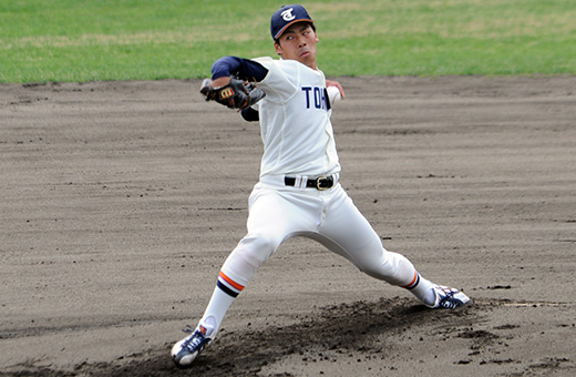 山野太一投手（2年）
