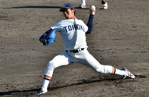 勝ち点5で70度目の優勝 仙台六大学野球秋季リーグ戦第7節 仙台大学戦 東北福祉大学