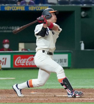 6月の全日本大学野球選手権に出場した杉澤選手