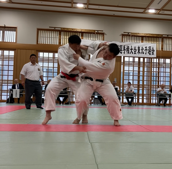 全日本ジュニアオリンピックへ！柔道部　菅原道生（福祉行政学科3年）100kg超級・優勝！