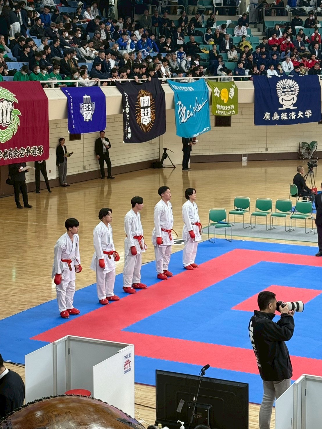 男子・女子団体組手結果/第68回全日本大学空手道選手権大会