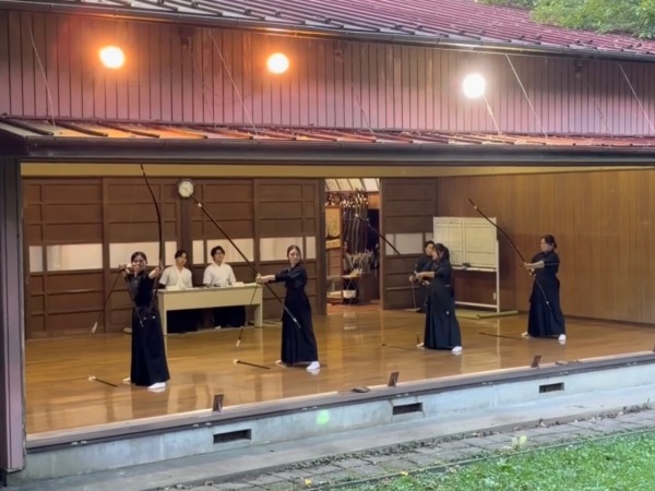 第56回東北地区秋季女子学生弓道大会Ⅱ部リーグ戦に出場