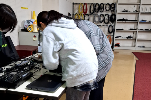仕込みの様子①