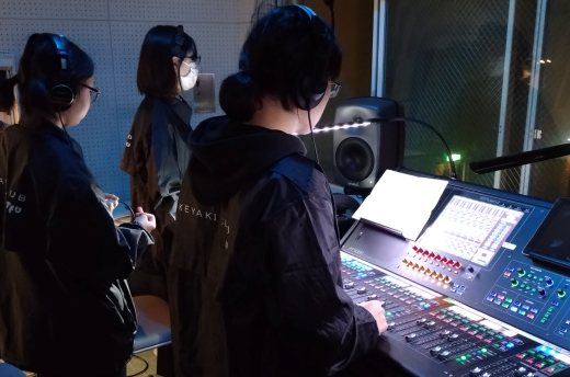 音響の様子