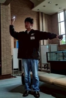 音楽堂で避難訓練を行いました