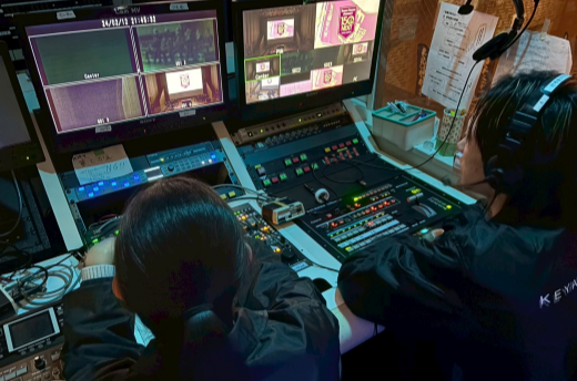 映像収録の様子