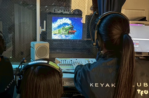 本番の様子（照明班）