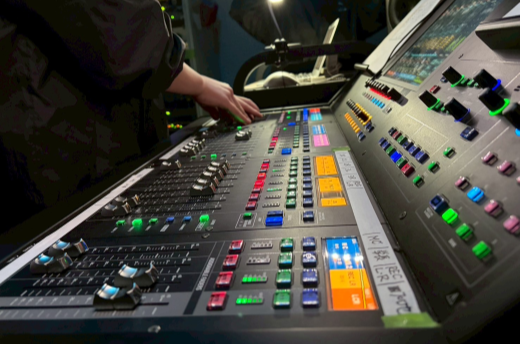 本番の様子（音響班）