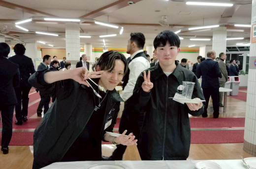 懇親会の様子