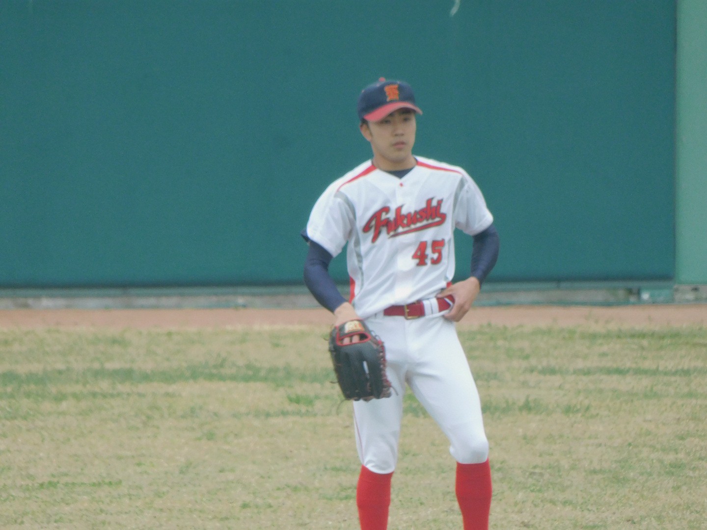 公式戦初出場の谷地(1年生)