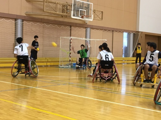 9月:東日本車いすハンドボール大会