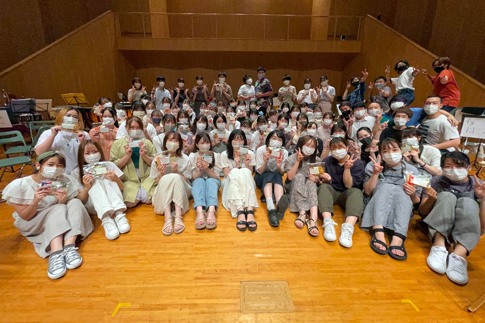 3年ぶり12度目の全国大会出場を決めた吹奏楽部の学生たち
