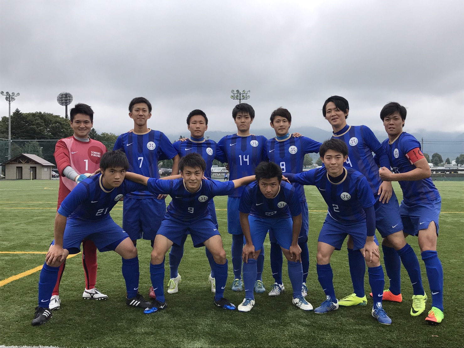 東北地区大学サッカーリーグ2部b下位リーグ第2節 東北福祉大学