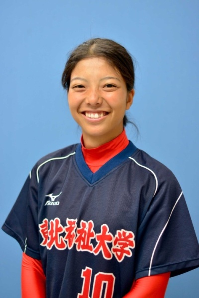 主将 山下真穂(4年 教育学部 高崎健康福祉大高崎出身)