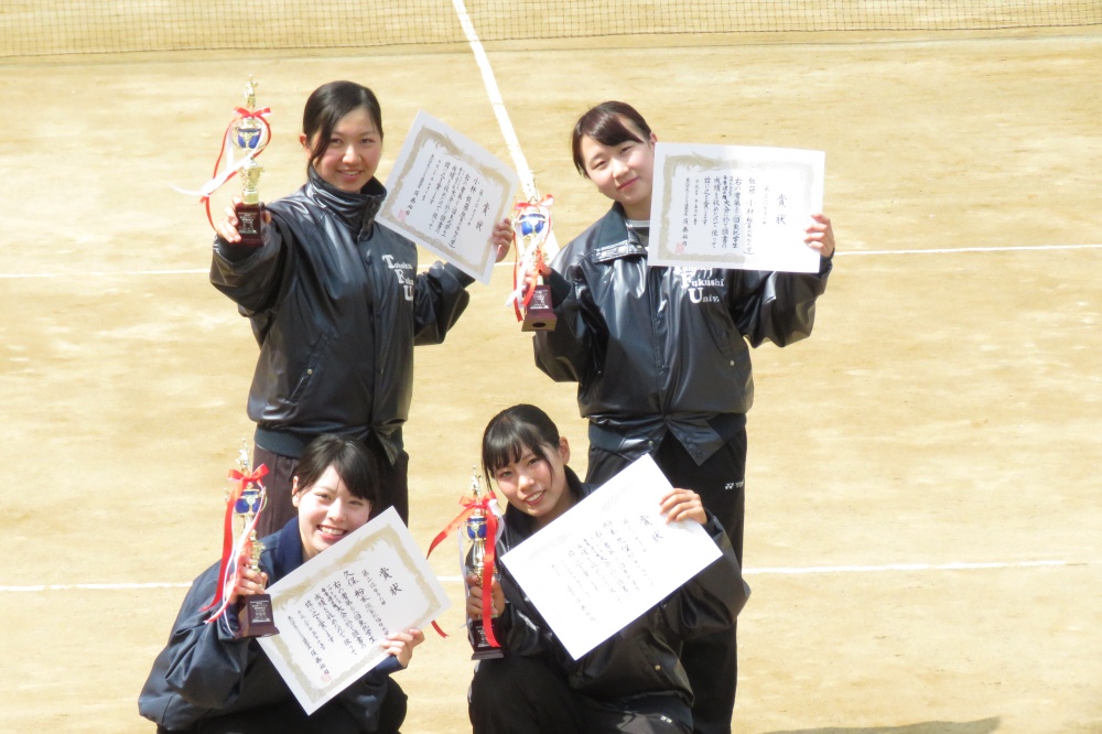 2位：久保・船本、3位：小林・佐藤