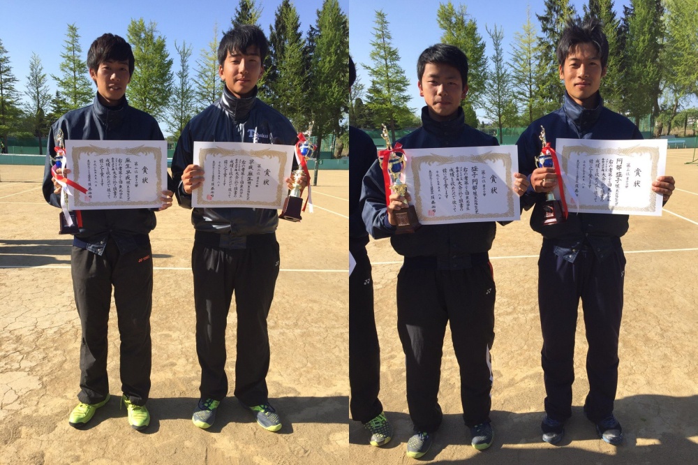左から、麻生、早坂、益子、阿部
