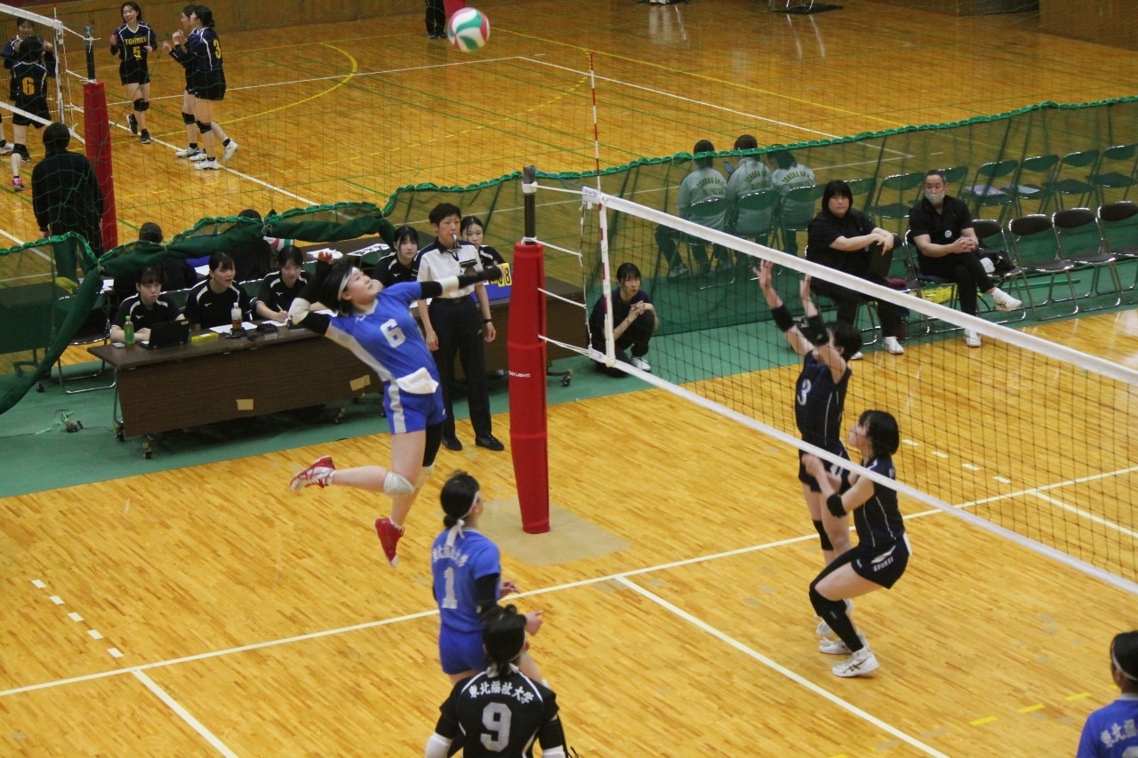 第63回東北バレーボール大学男女リーグ戦　春季　第3週（女子）