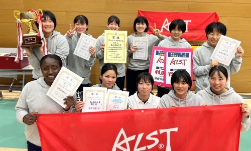第65回東北バレーボール大学男女リーグ戦(女子)優勝！